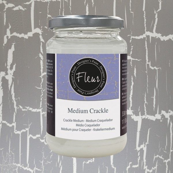 Fleur Medium Crackle . Κρακελέ εφέ .